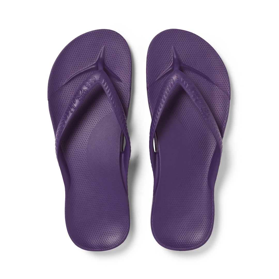 Arch Support Thongs - Classic - Acai Purple 