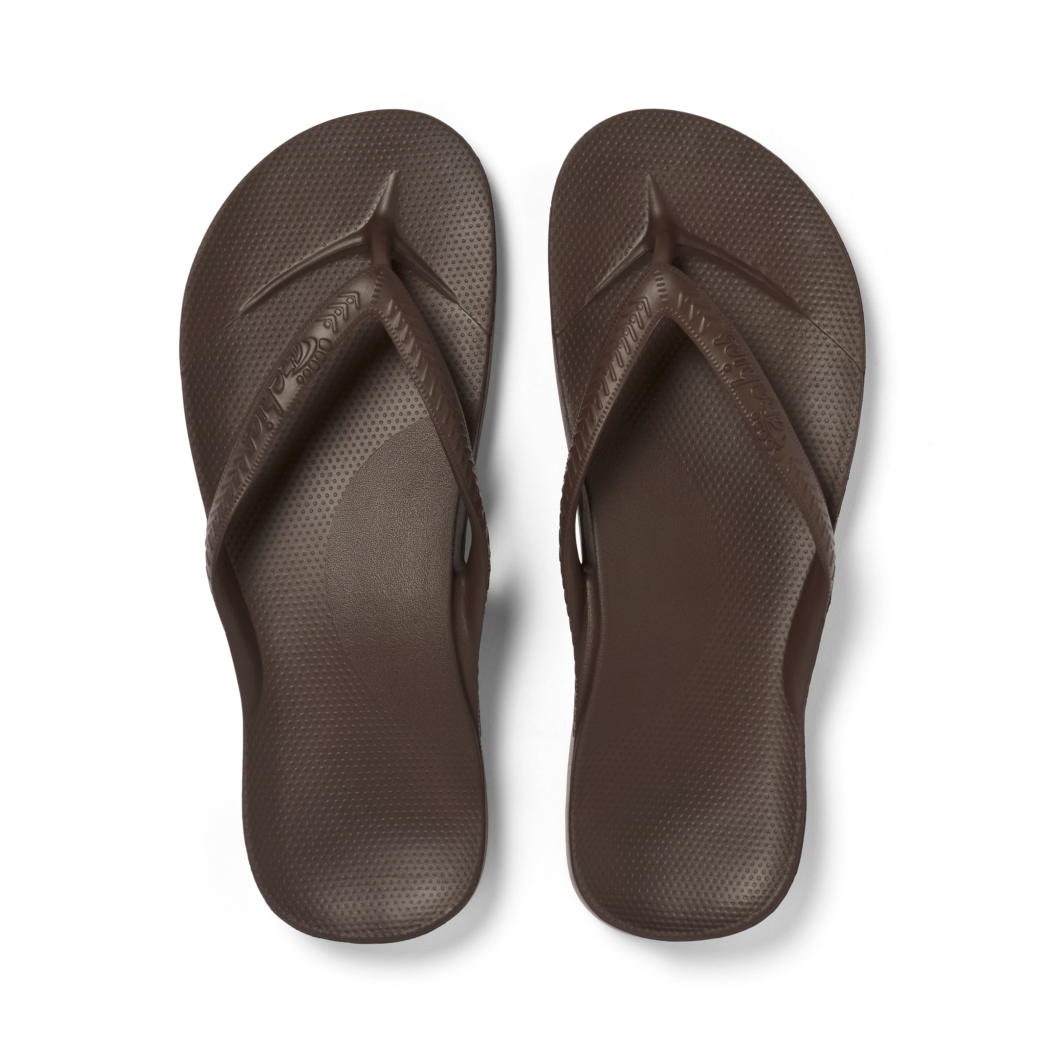 Arch Support Thongs - Classic - Brown 